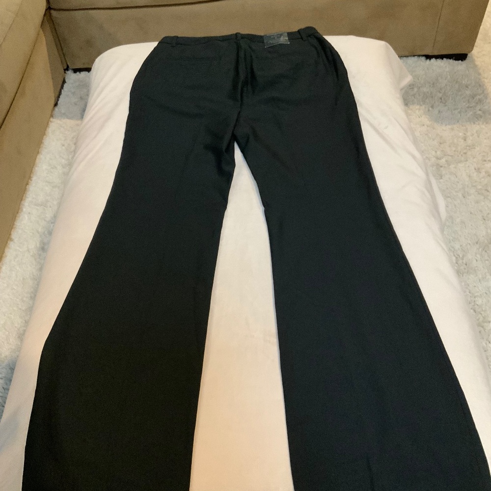 Banana Republic Black 8 sculpted Boot Cut, full length Officecore Coquette - Picture 7 of 9